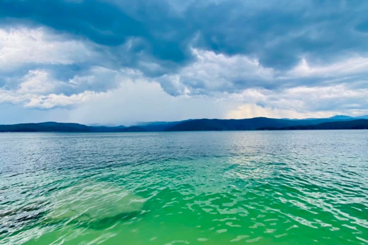 a large body of water