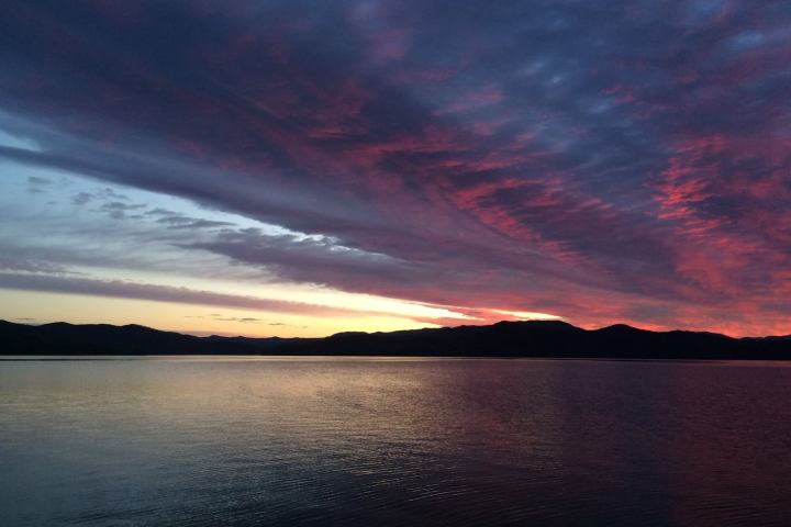 a large body of water