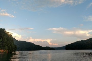 a large body of water