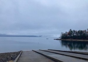 a bridge over a body of water