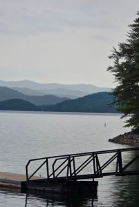 a bridge over a body of water